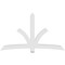 Ekena Millwork Davenport Architectural Grade PVC Gable Bracket, 96"W x 56"H x 4"D x 6"F, 14/12 Pitch GBP096X56X0406DAV00 - alternate 3